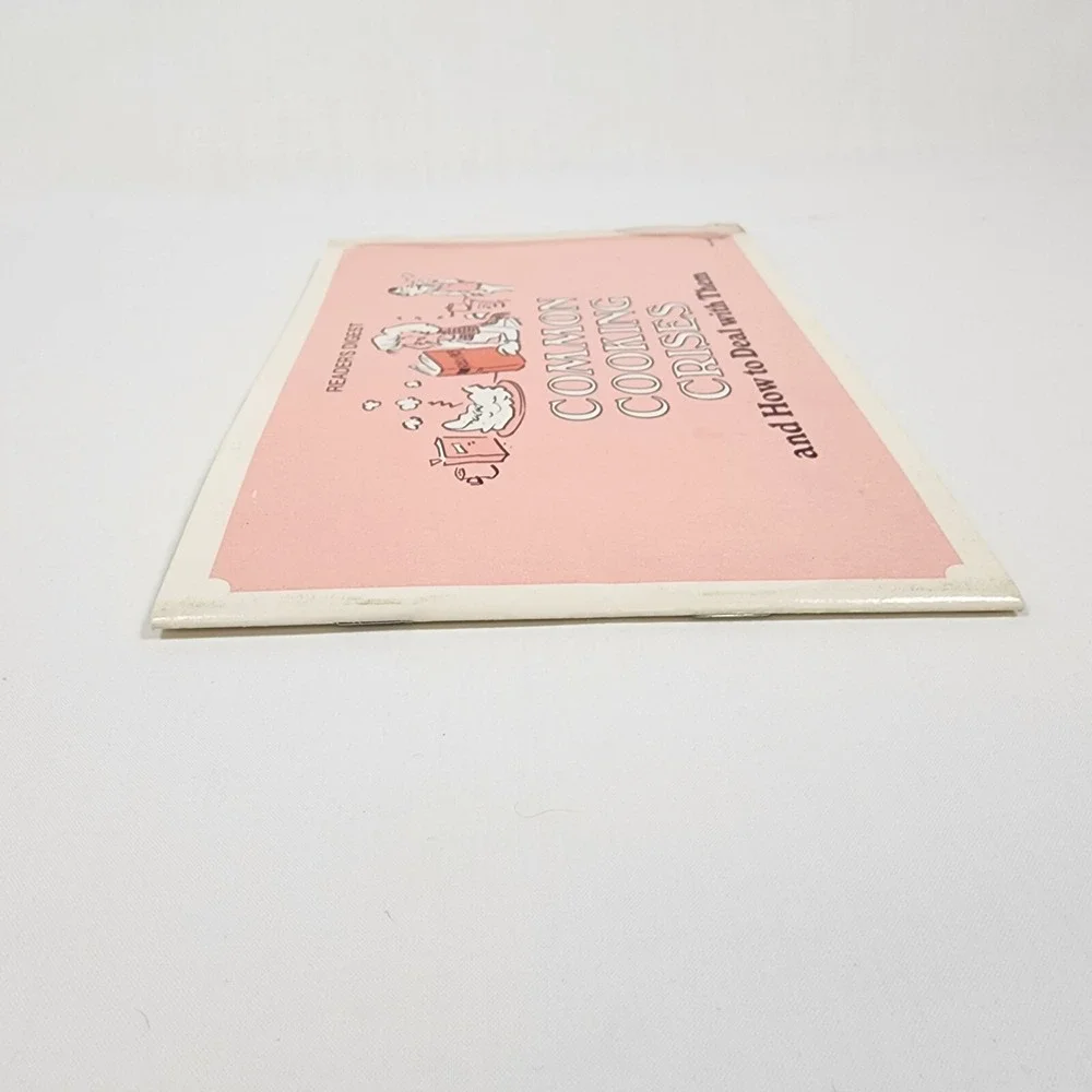 VINTAGE Reader's Digest Common Cooking Crises & How to Deal w/ Them Booklet 1973